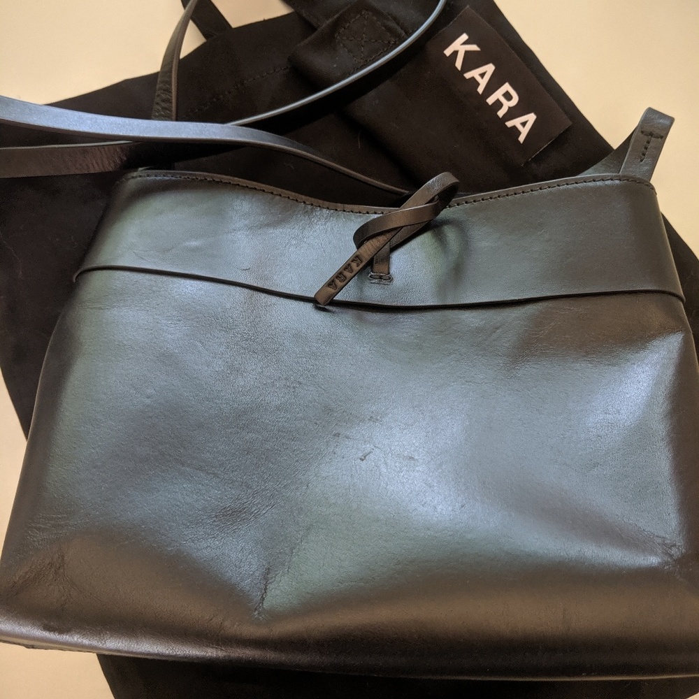 Kara Vegetable Tanned Leather Tie Crossbody